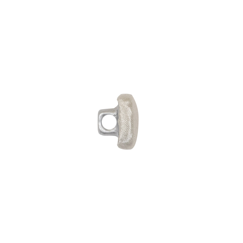 Mood Exclusive Antique White Silk Covered Button - 16L/10mm - Folded
