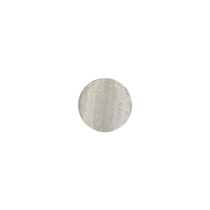 Mood Exclusive Antique White Silk Covered Button - 16L/10mm
