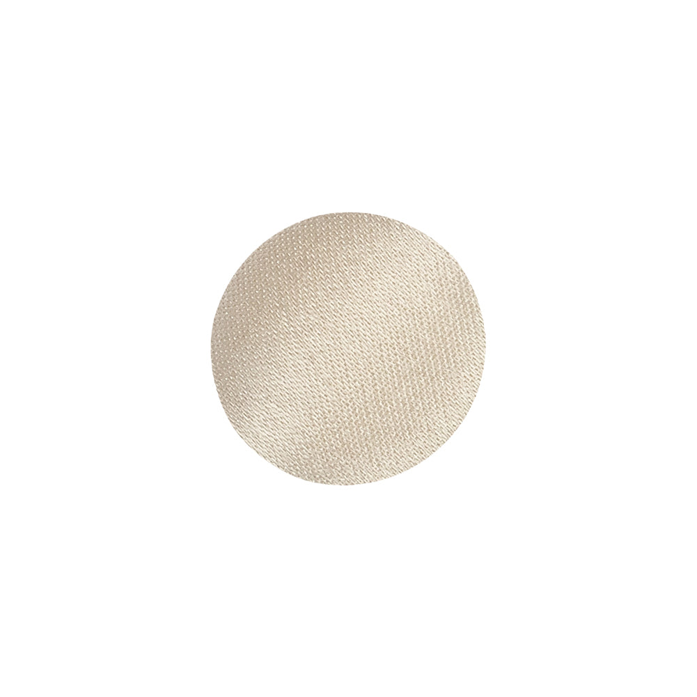 Mood Exclusive Tapioca Silk Covered Button - 24L/15mm