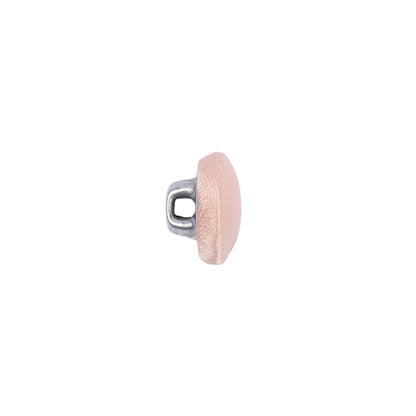 Mood Exclusive Pale Blush Silk Covered Button - 18L/11.5mm Folded