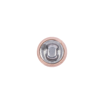Mood Exclusive Pale Blush Silk Covered Button - 18L/11.5mm Detail