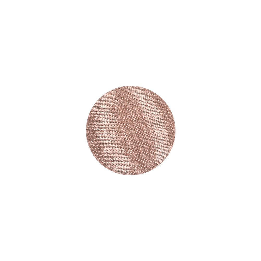 Mood Exclusive Blush Silk Covered Button - 20L/12.5mm