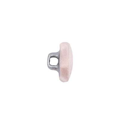 Mood Exclusive Veiled Rose Silk Covered Button - 20L/12.5mm Folded