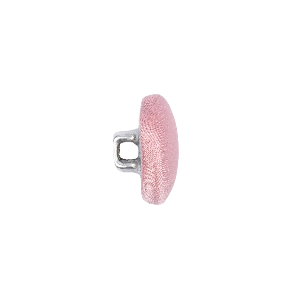 Mood Exclusive Candy Pink Silk Covered Button - 24L/15mm