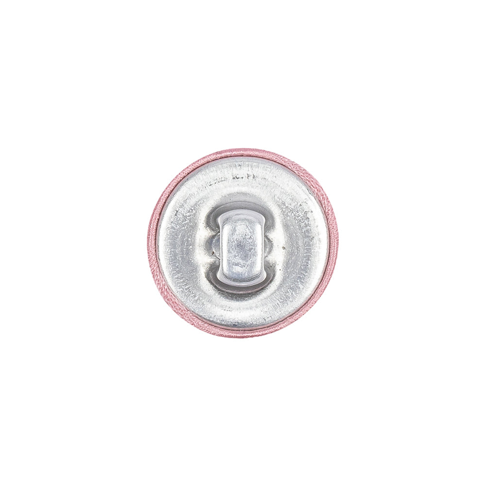 Mood Exclusive Candy Pink Silk Covered Button - 24L/15mm