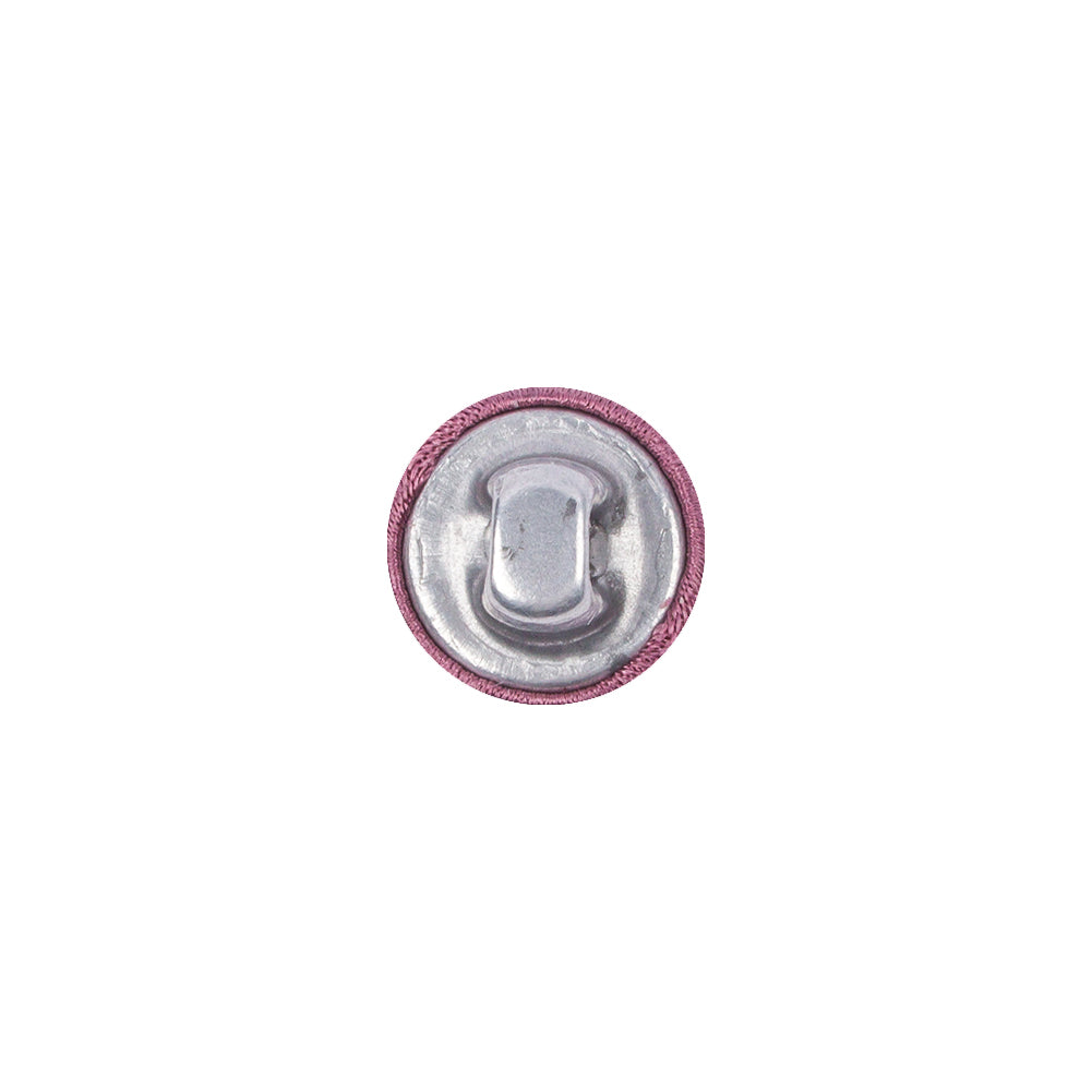 Mood Exclusive Crushed Berry Silk Covered Button - 18L/11.5mm Detail