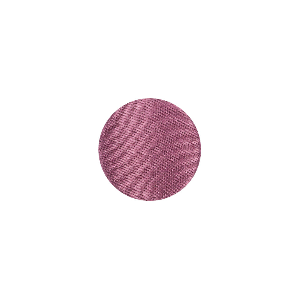 Mood Exclusive Crushed Berry Silk Covered Button - 20L/12.5mm