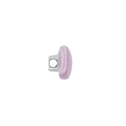 Mood Exclusive Lavender Fog Silk Covered Button - 18L/11.5mm
