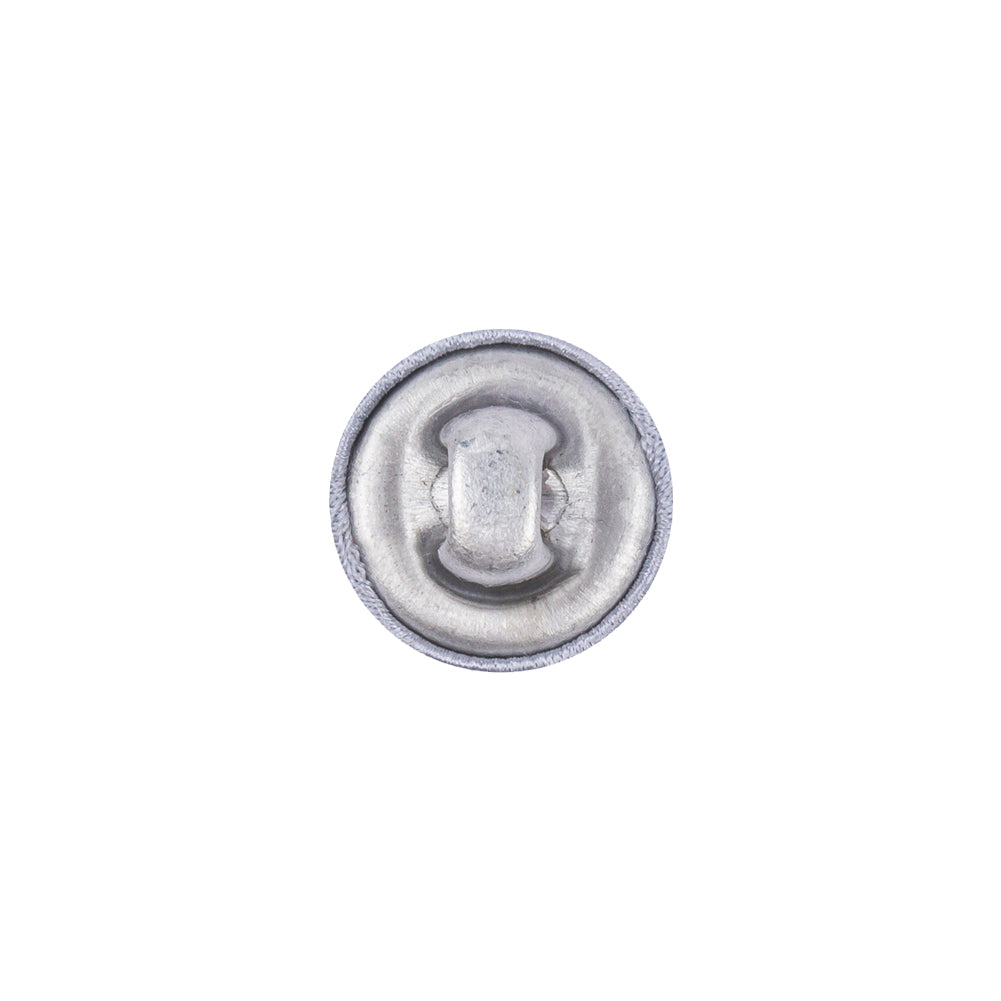 Mood Exclusive Icelandic Blue Silk Covered Button - 20L/12.5mm Detail