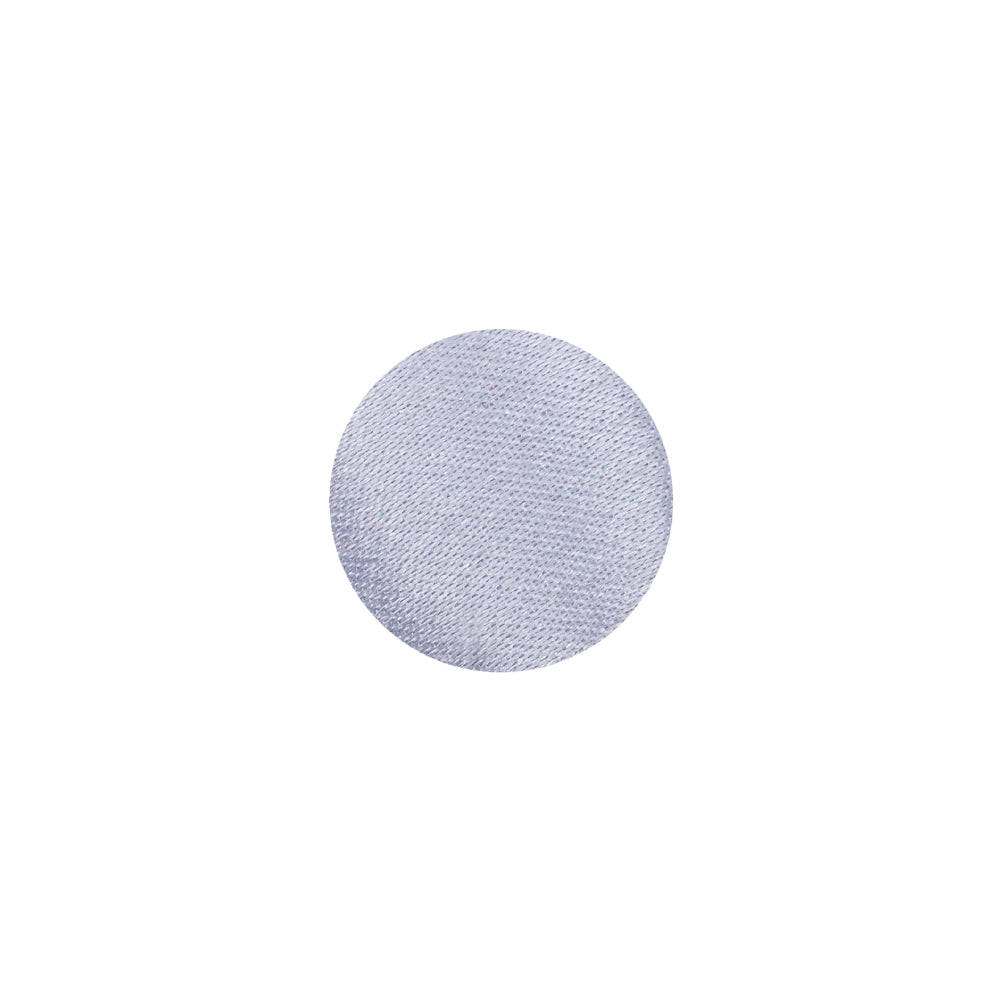 Mood Exclusive Icelandic Blue Silk Covered Button - 20L/12.5mm