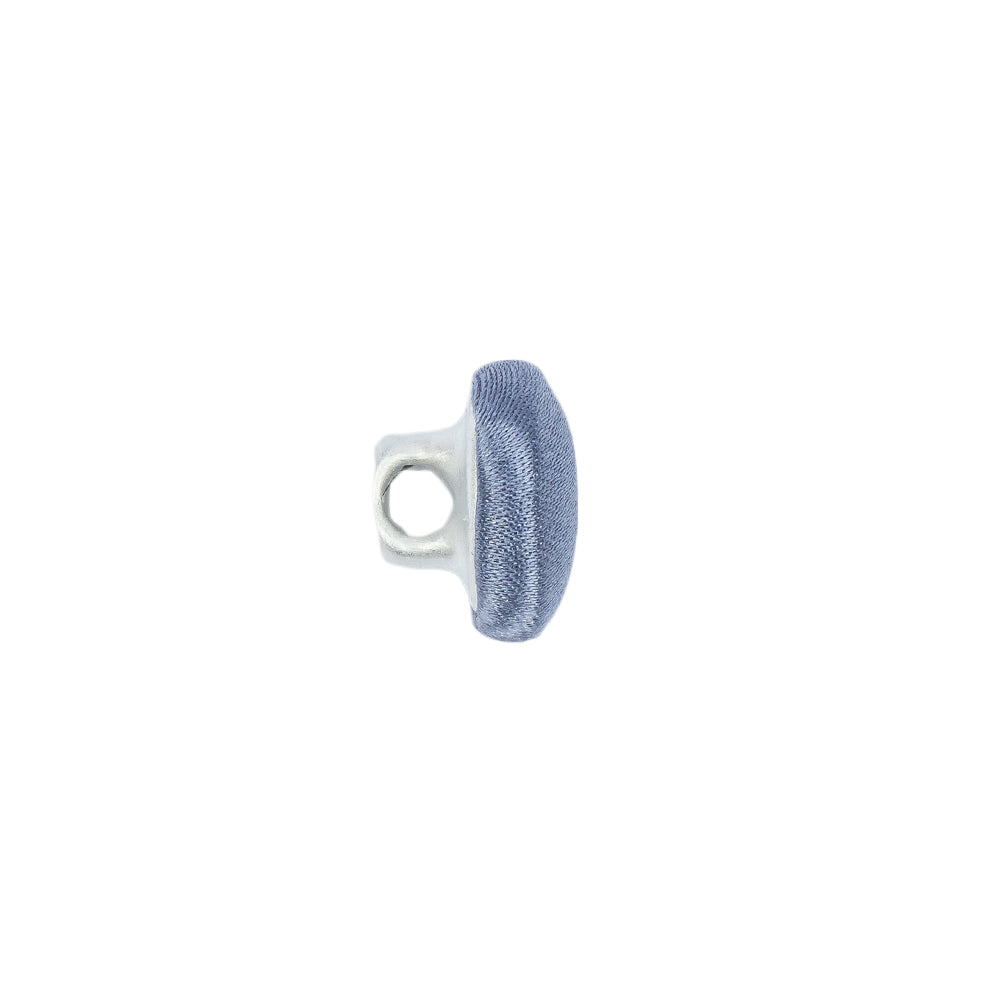 Mood Exclusive Infinity Blue Silk Covered Button - 18L/11.5mm