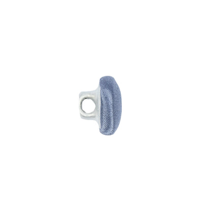 Mood Exclusive Infinity Blue Silk Covered Button - 18L/11.5mm