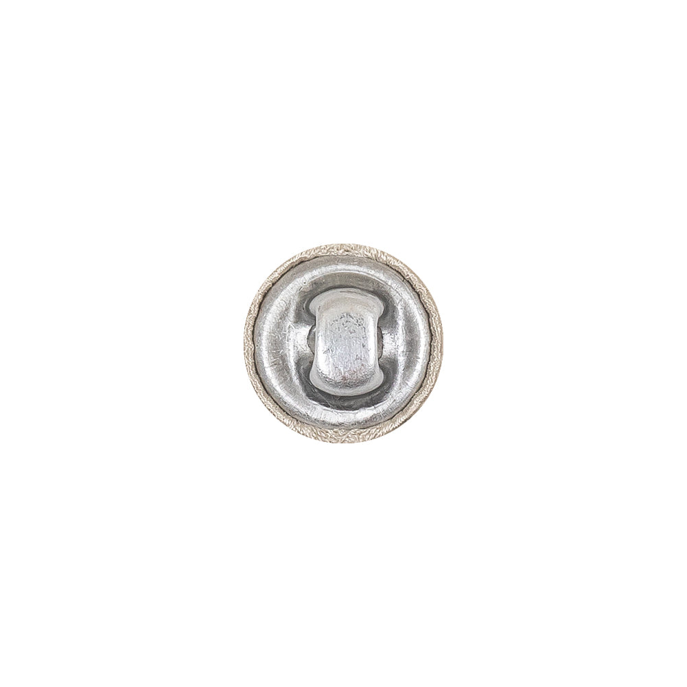 Mood Exclusive Ivory Silk Covered Button - 18L/11.5mm
