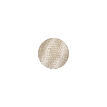 Mood Exclusive Ivory Silk Covered Button - 18L/11.5mm