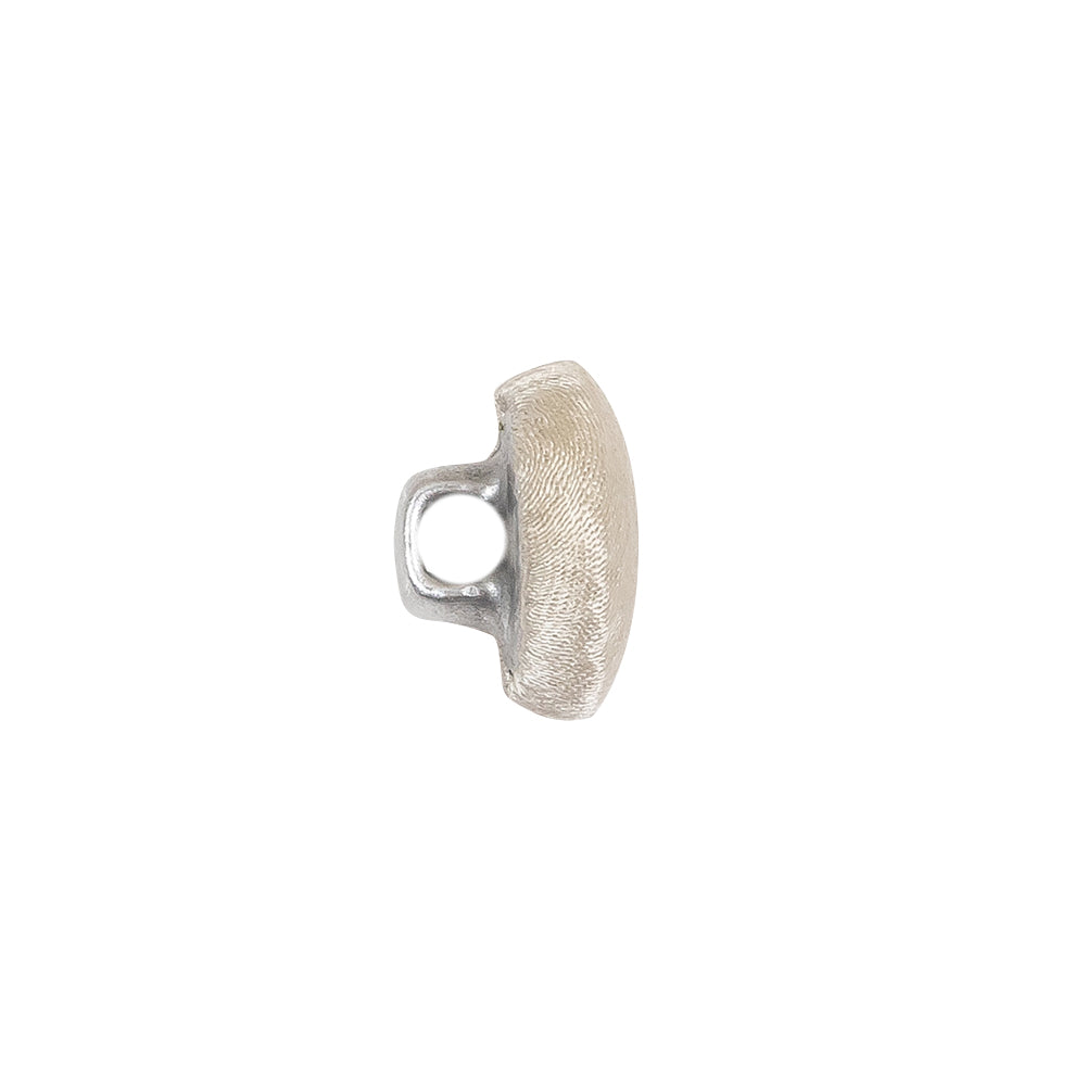 Mood Exclusive Ivory Silk Covered Button - 20L/12.5mm