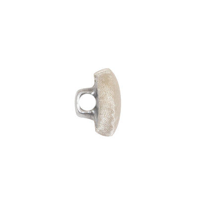 Mood Exclusive Ivory Silk Covered Button - 20L/12.5mm
