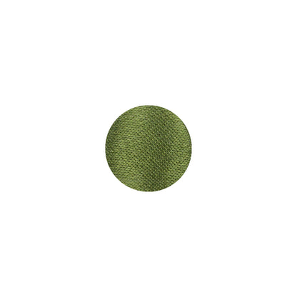 Mood Exclusive Pesto Silk Covered Button - 18L/11.5mm