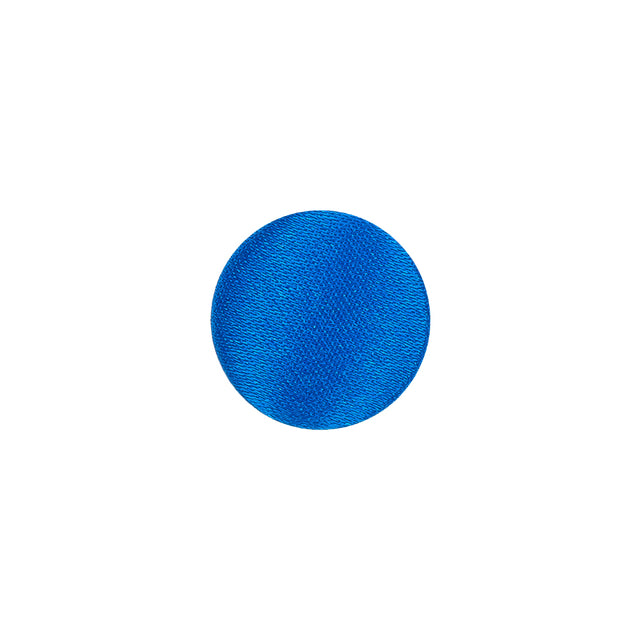 Mood Exclusive Princess Blue Silk Covered Button - 20L/12.5mm