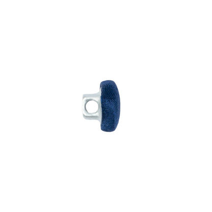 Mood Exclusive Estate Blue Silk Covered Button - 16L/10mm