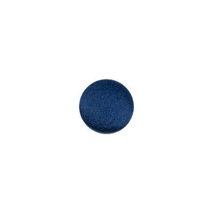 Mood Exclusive Estate Blue Silk Covered Button - 16L/10mm