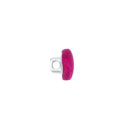 Mood Exclusive Magenta Haze Silk Covered Button - 16L/10mm