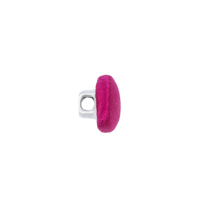 Mood Exclusive Magenta Haze Silk Covered Button - 18L/11.5mm