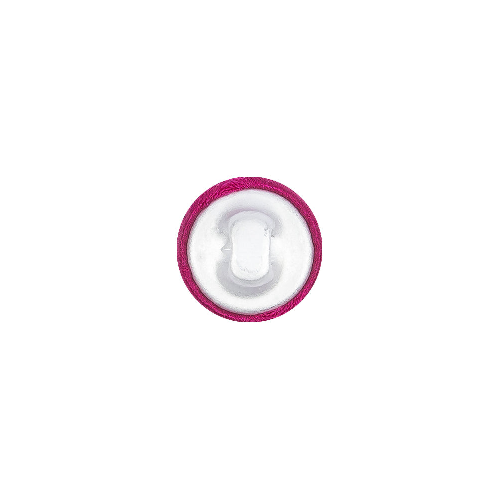 Mood Exclusive Magenta Haze Silk Covered Button - 18L/11.5mm