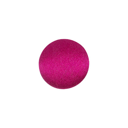 Mood Exclusive Magenta Haze Silk Covered Button - 24L/15mm