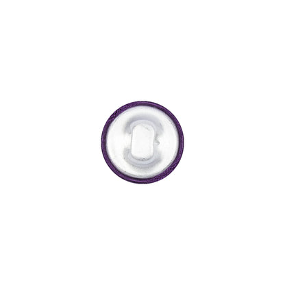 Mood Exclusive Majesty Purple Silk Covered Button - 18L/11.5mm