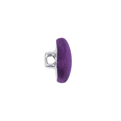 Mood Exclusive Majesty Purple Silk Covered Button - 24L/15mm