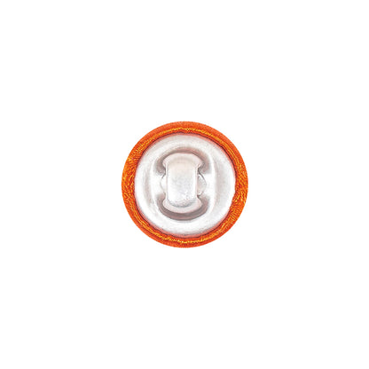 Mood Exclusive Burnt Orange Silk Covered Button - 20L/12.5mm
