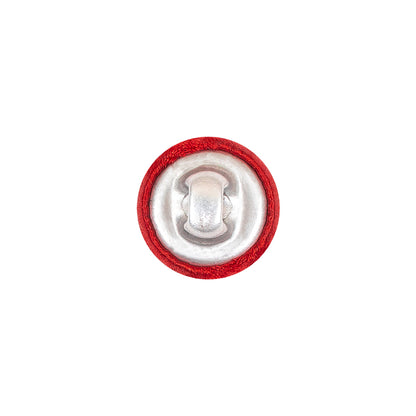 Mood Exclusive Red Silk Covered Button - 20L/12.5mm
