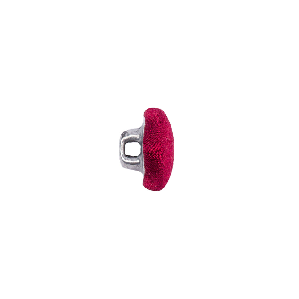 Mood Exclusive Chili Pepper Silk Covered Button - 18L/11.5mm Folded