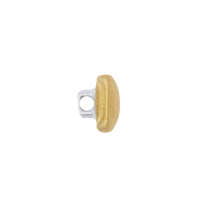 Mood Exclusive Gold Silk Covered Button - 18L/11.5mm