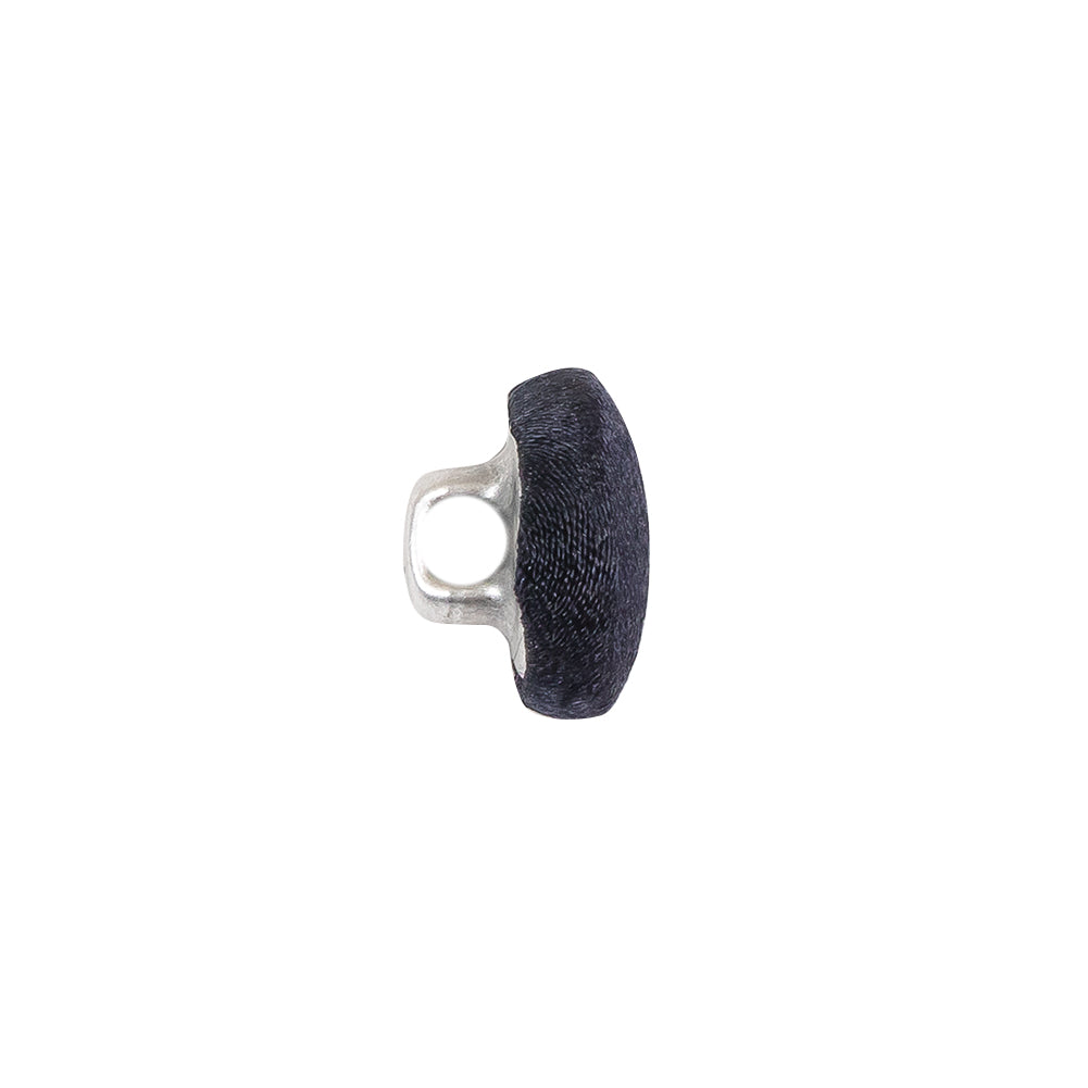 Mood Exclusive Navy Silk Covered Button - 20L/12.5mm