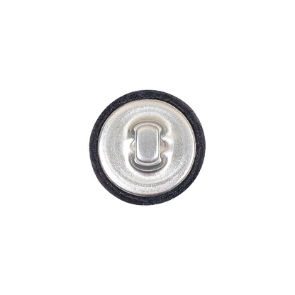 Mood Exclusive Navy Silk Covered Button - 24L/15mm