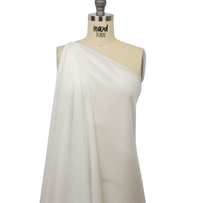 Silk Crepe de Chine - Whisper White - Premium Collection