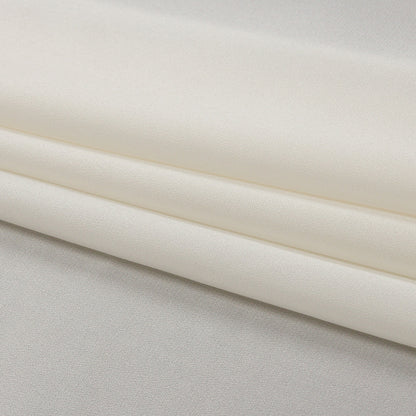 Crepé de China de seda - Blanco antiguo - Colección Premium