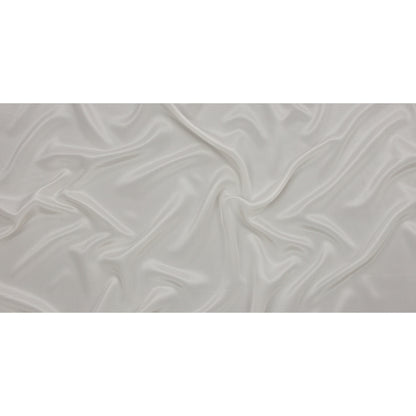 Crepé de China de seda - Blanco antiguo - Colección Premium