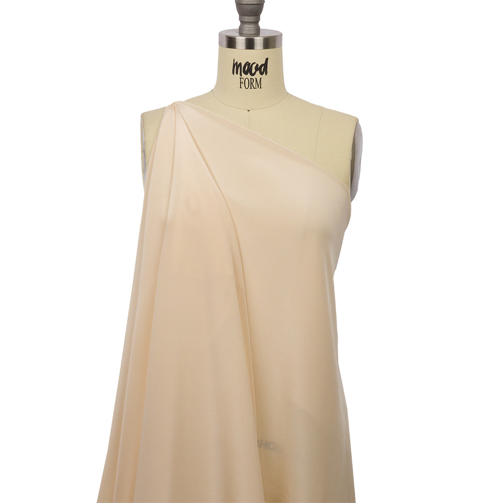 Silk Crepe de Chine - Tapioca - Premium Collection