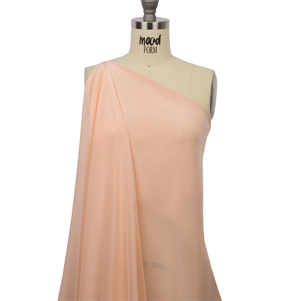 Silk Crepe de Chine - Pale Blush - Premium Collection