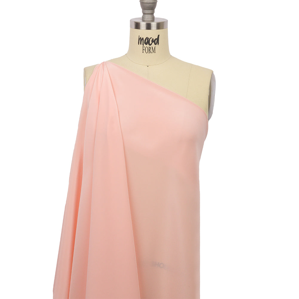 Silk Crepe de Chine - Veiled Rose - Premium Collection