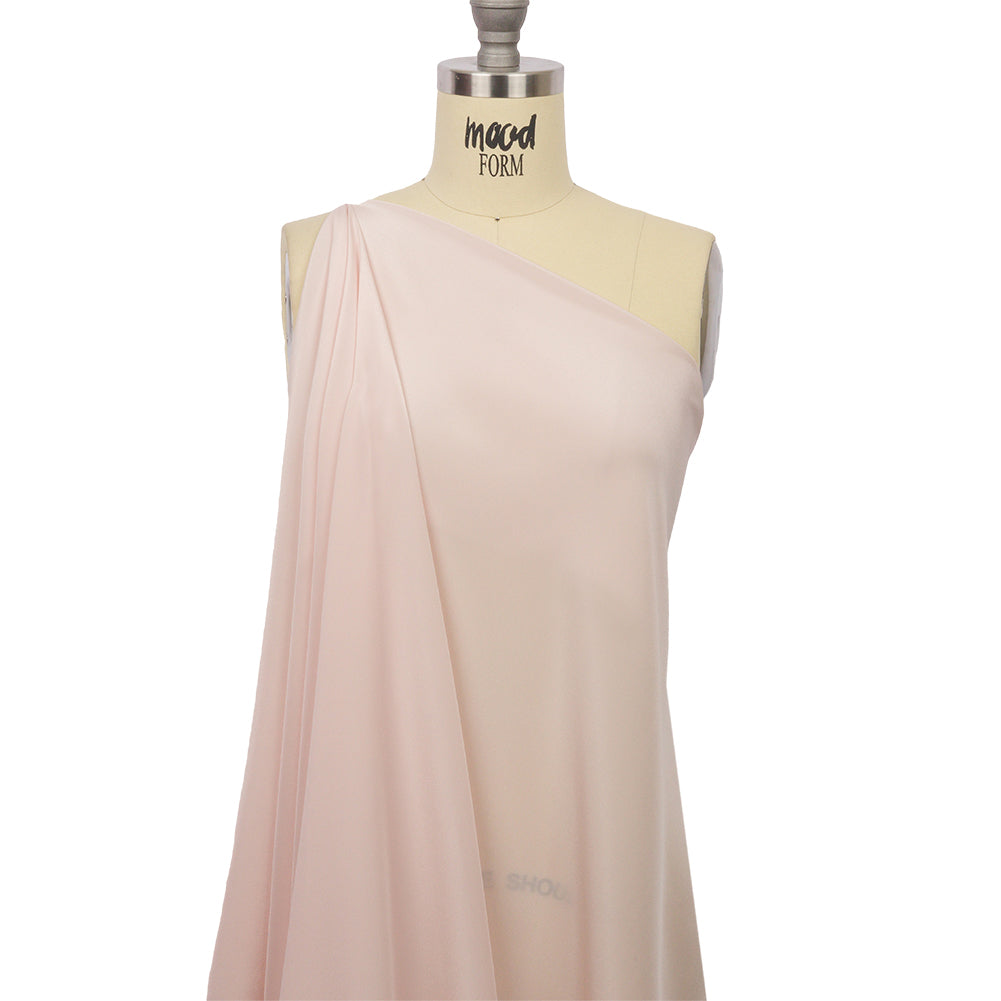 Silk Crepe de Chine - Cradle Pink - Premium Collection