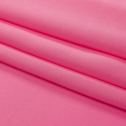 Silk Crepe de Chine - Carmine Rose - Premium Collection
