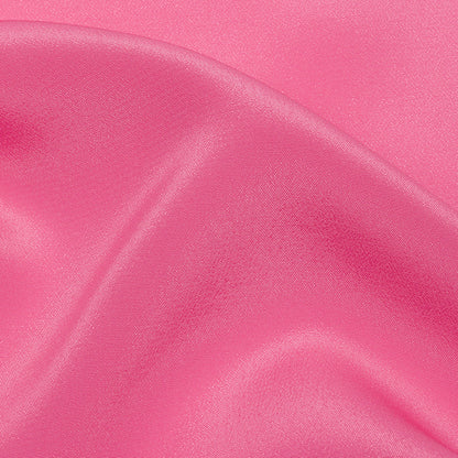 Silk Crepe de Chine - Carmine Rose - Premium Collection