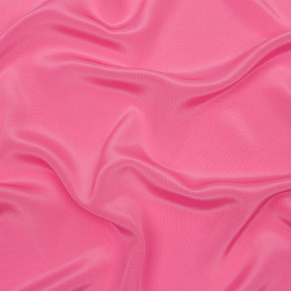 Silk Crepe de Chine - Carmine Rose - Premium Collection