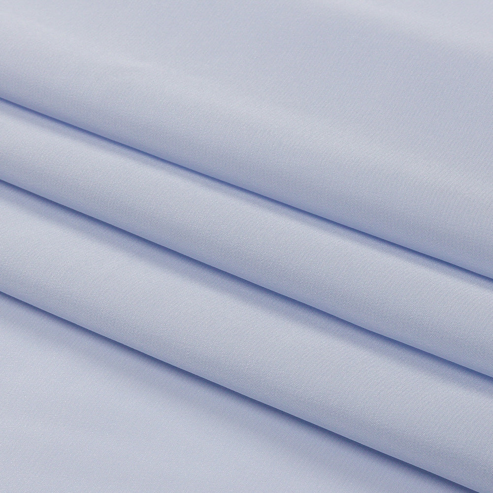 Silk Crepe de Chine - Icelandic Blue - Premium Collection