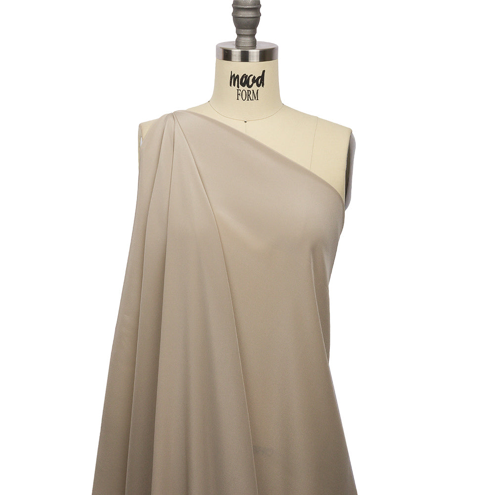 Silk Crepe de Chine - Feather Gray - Premium Collection