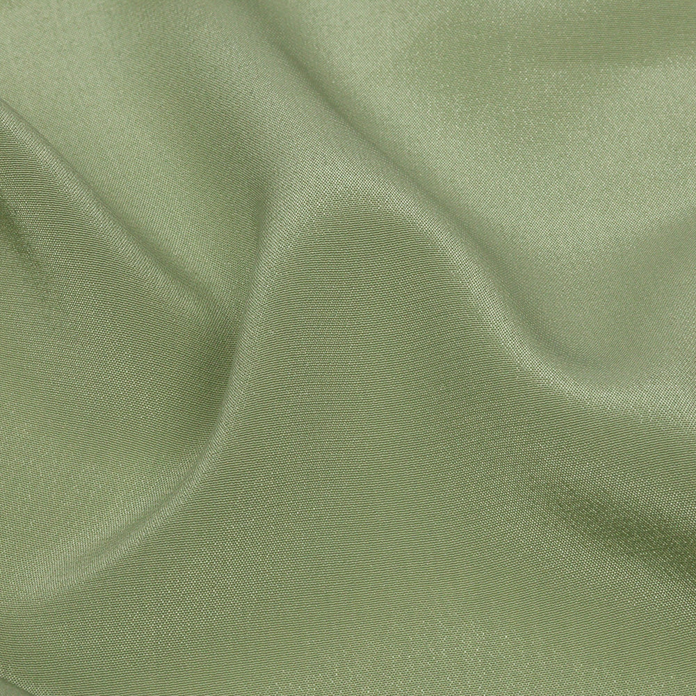 Silk Crepe de Chine - Oil Green - Premium Collection