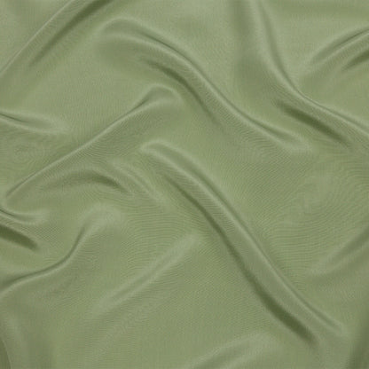 Silk Crepe de Chine - Oil Green - Premium Collection